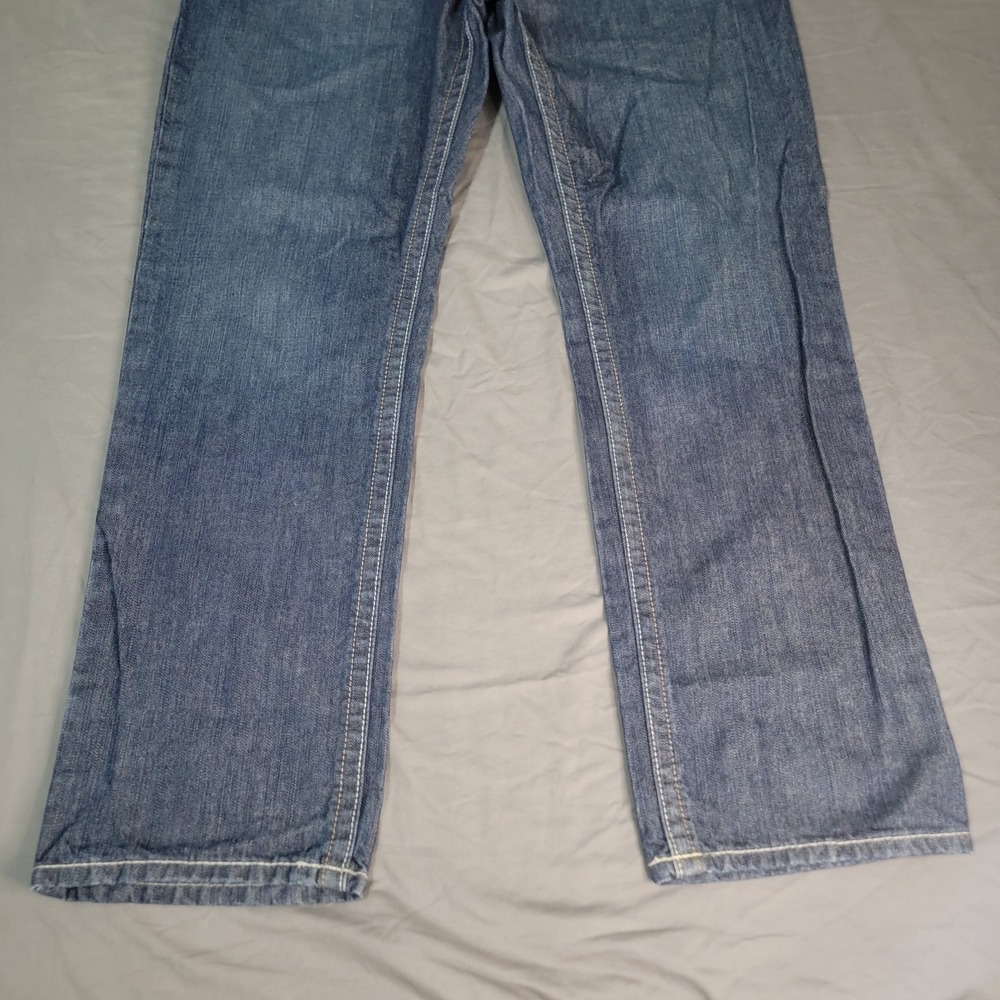 Ariat FR M3 Jeans Men's 38x32 Blue Flame Resistant Loose Straight Cat 2 2112 - Picture 3 of 10